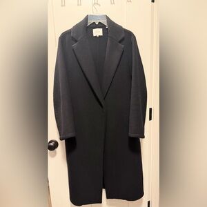 Vince Black Trench Coat